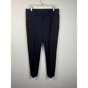 Kit & Ace‎ Stretch Vented Navy Blue Dress Pants Trouser 36x32